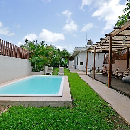 Casa Delia Hotel Bacalar Bagian luar foto