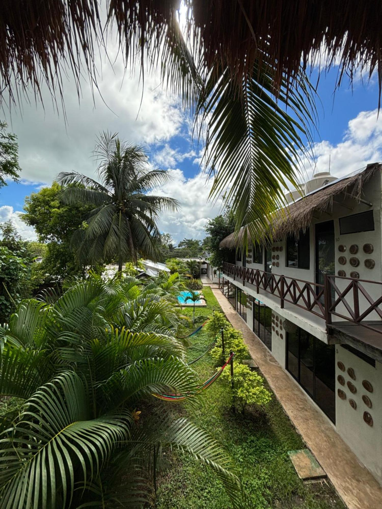 Casa Delia Hotel Bacalar Bagian luar foto