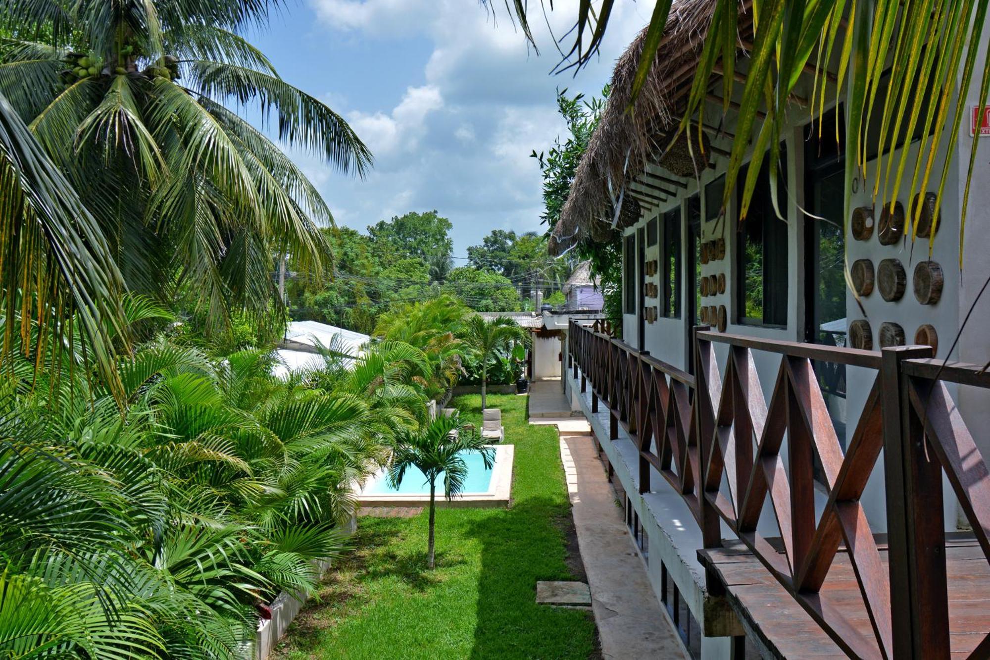 Casa Delia Hotel Bacalar Bagian luar foto