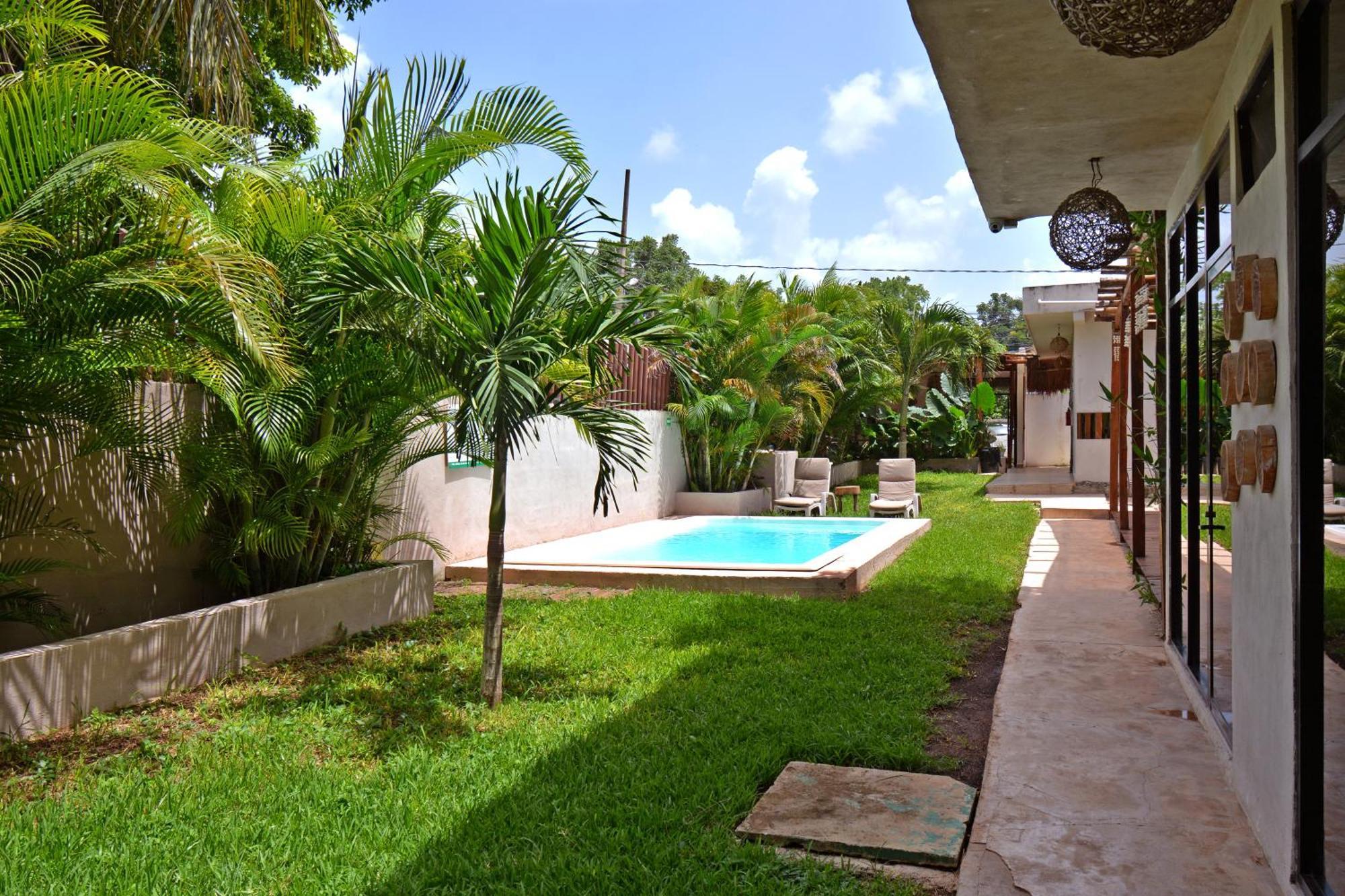 Casa Delia Hotel Bacalar Bagian luar foto