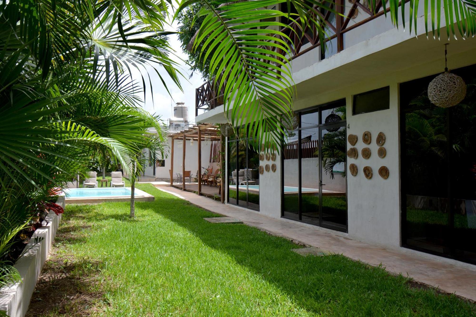 Casa Delia Hotel Bacalar Bagian luar foto