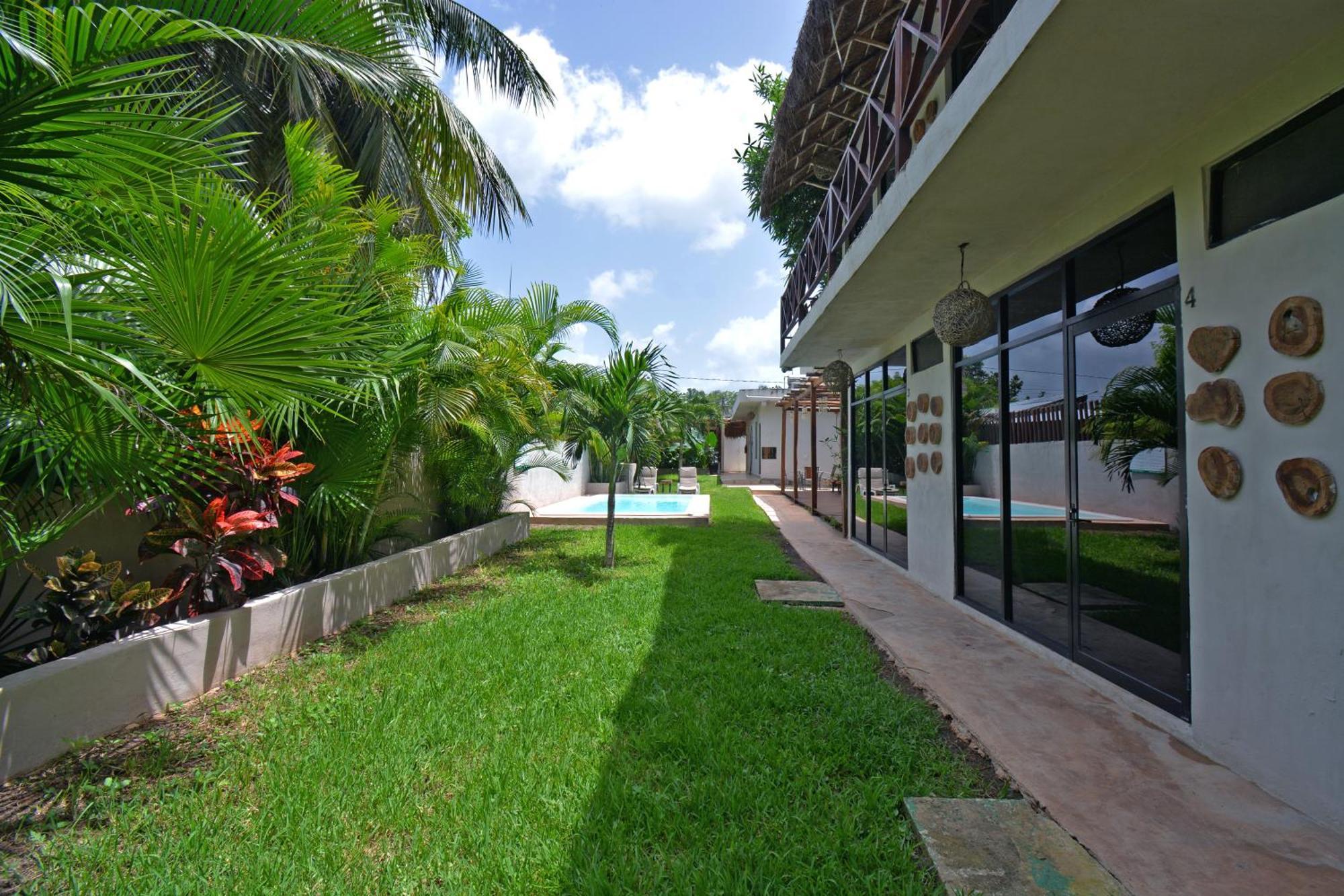 Casa Delia Hotel Bacalar Bagian luar foto