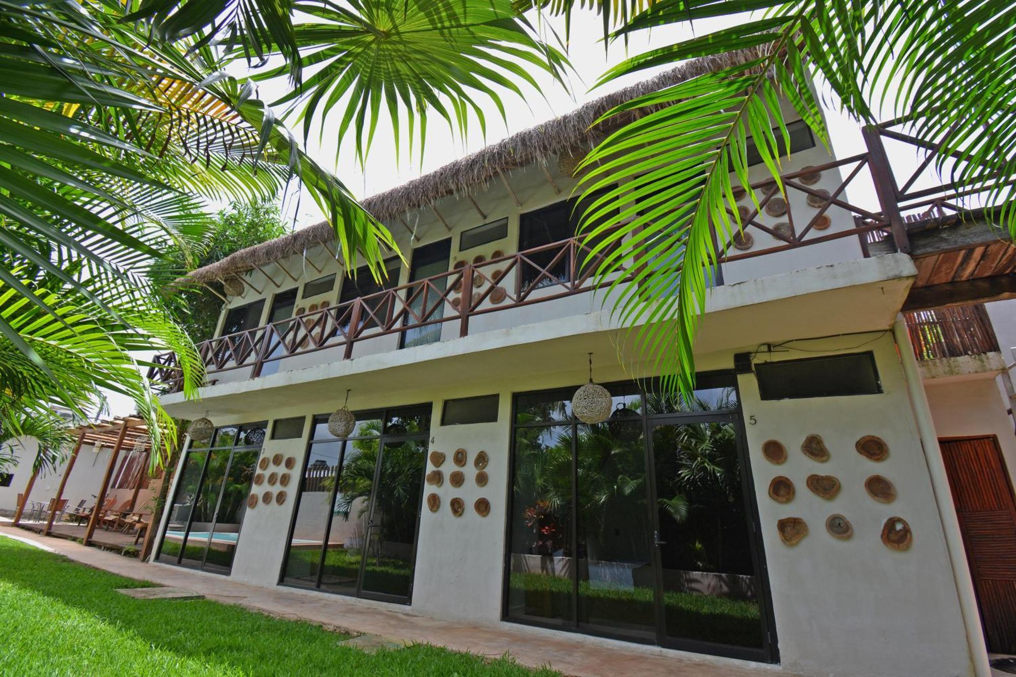 Casa Delia Hotel Bacalar Bagian luar foto
