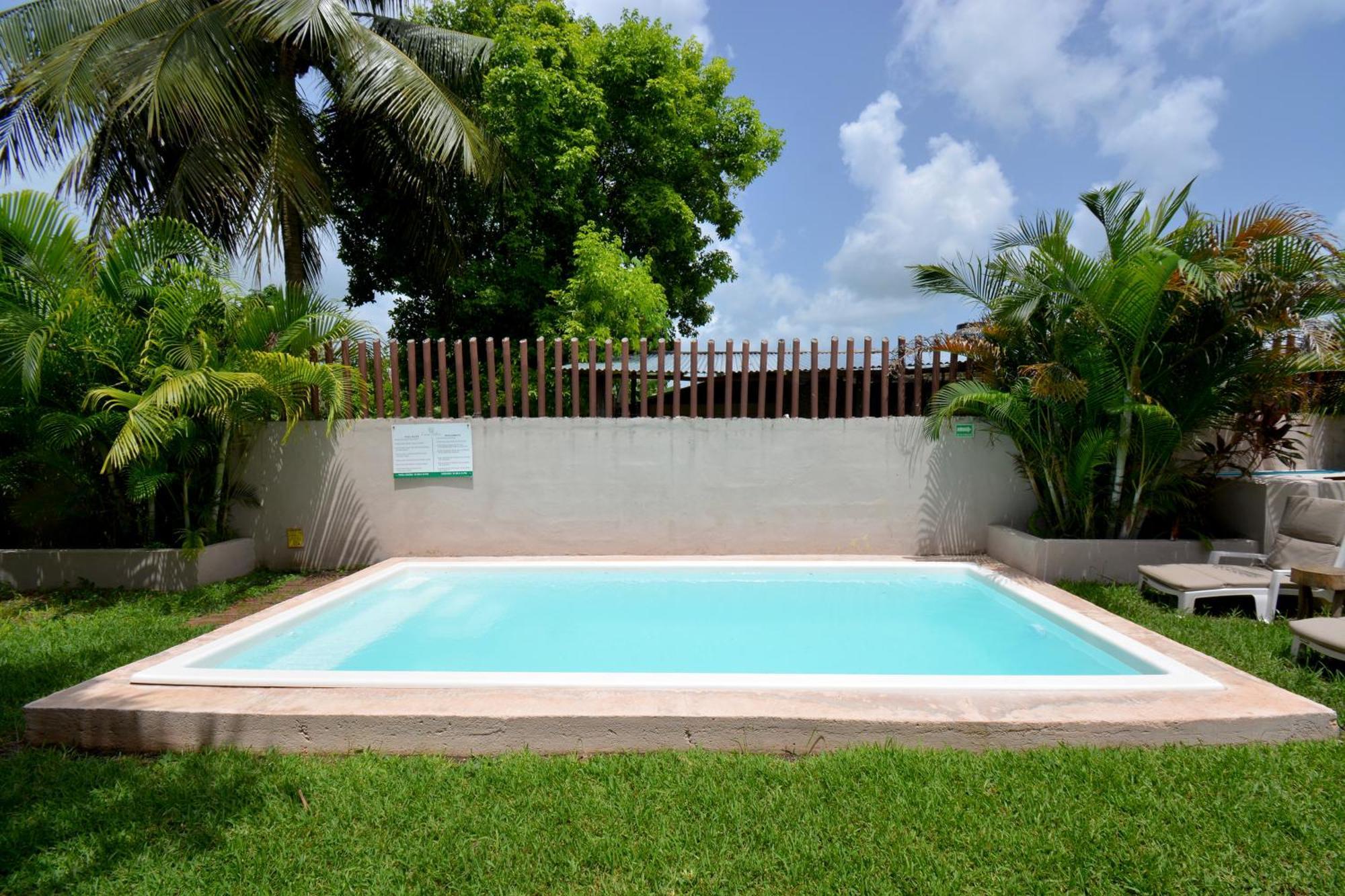 Casa Delia Hotel Bacalar Bagian luar foto