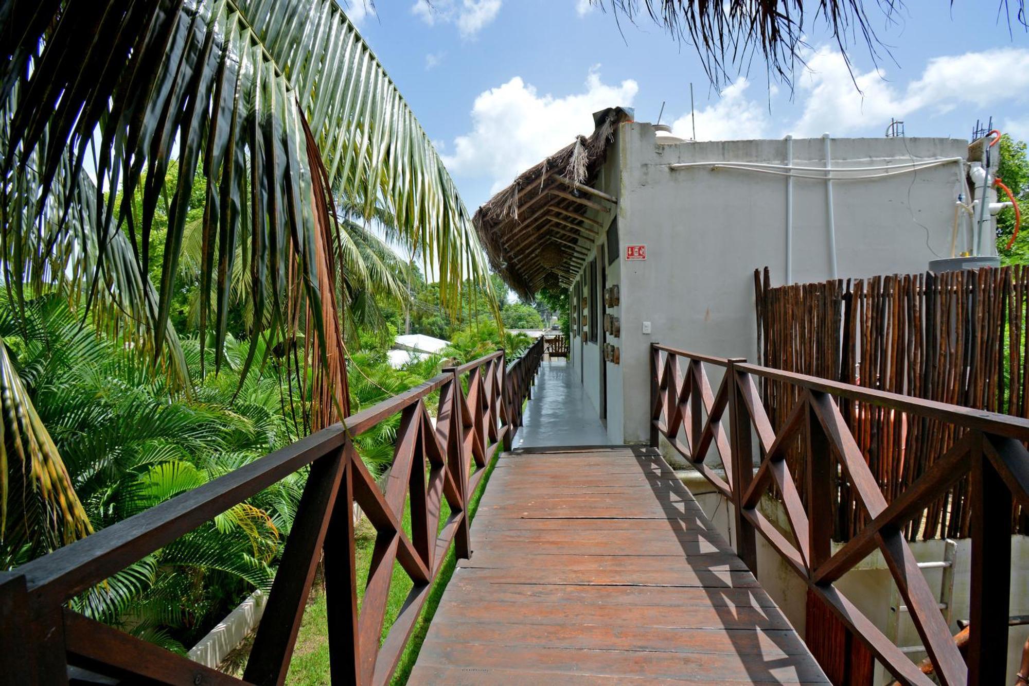 Casa Delia Hotel Bacalar Bagian luar foto