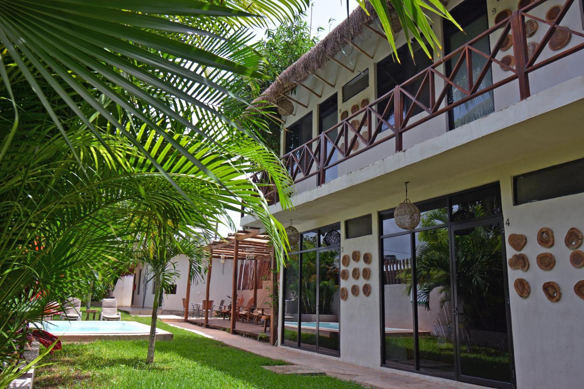 Casa Delia Hotel Bacalar Bagian luar foto