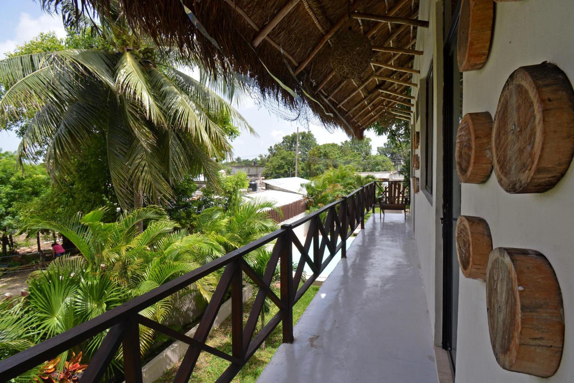 Casa Delia Hotel Bacalar Bagian luar foto