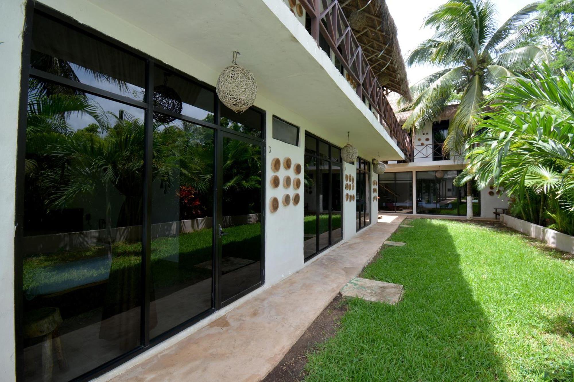 Casa Delia Hotel Bacalar Bagian luar foto
