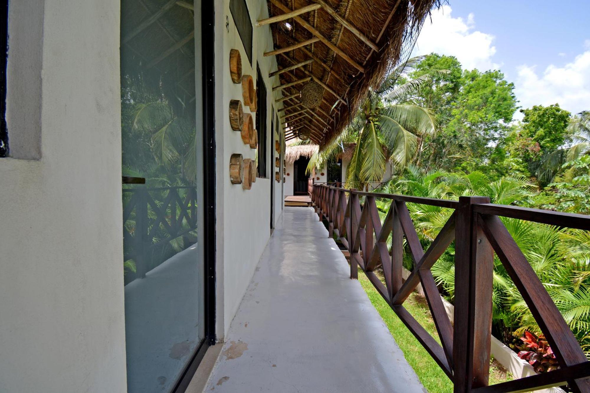Casa Delia Hotel Bacalar Bagian luar foto