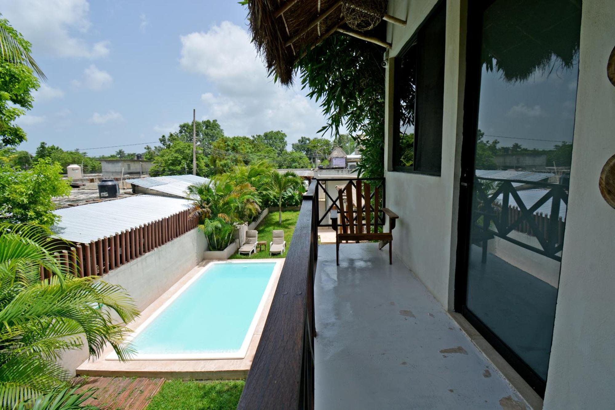 Casa Delia Hotel Bacalar Bagian luar foto