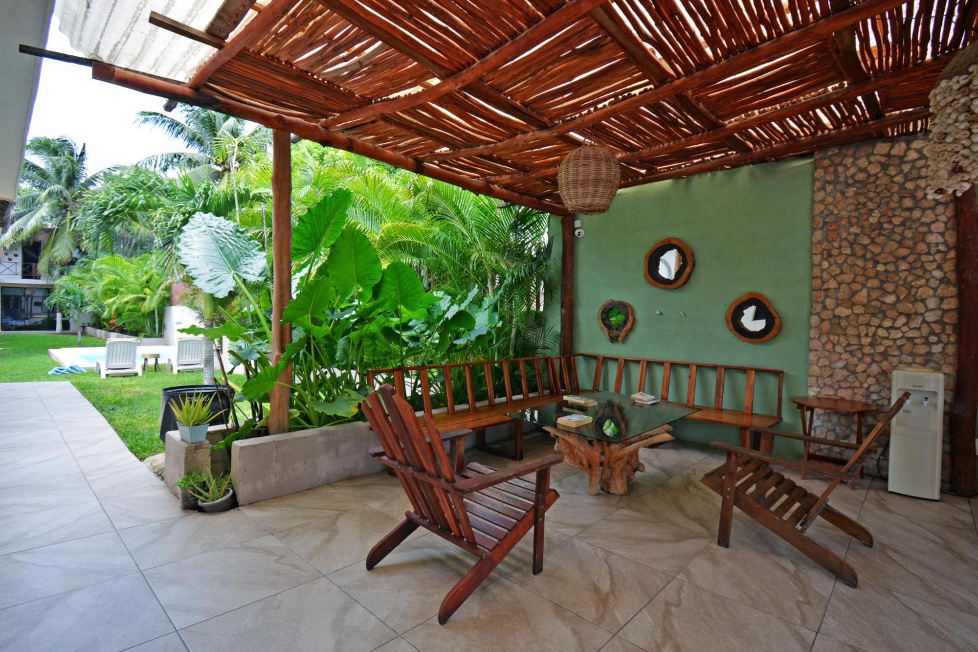 Casa Delia Hotel Bacalar Bagian luar foto
