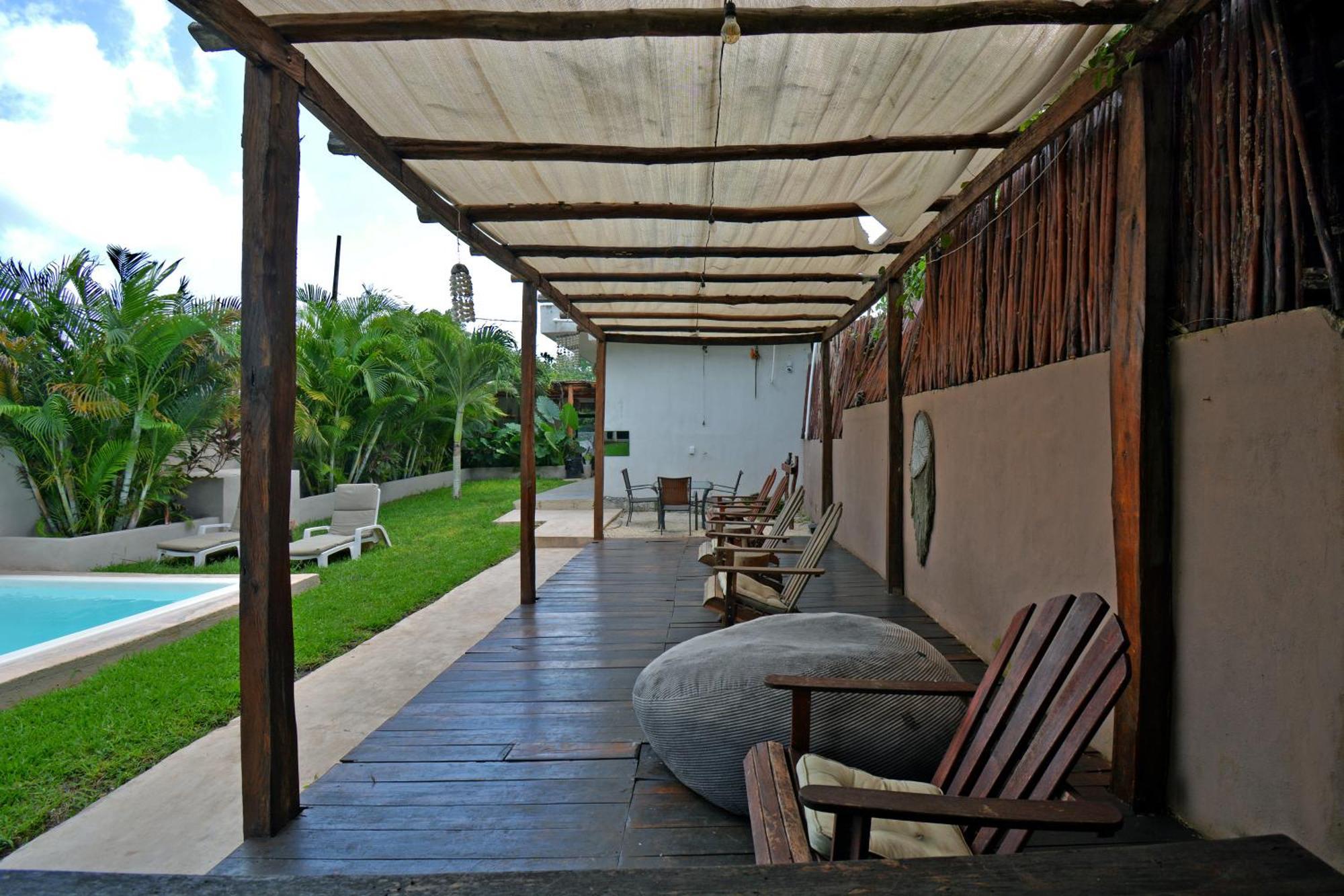 Casa Delia Hotel Bacalar Bagian luar foto