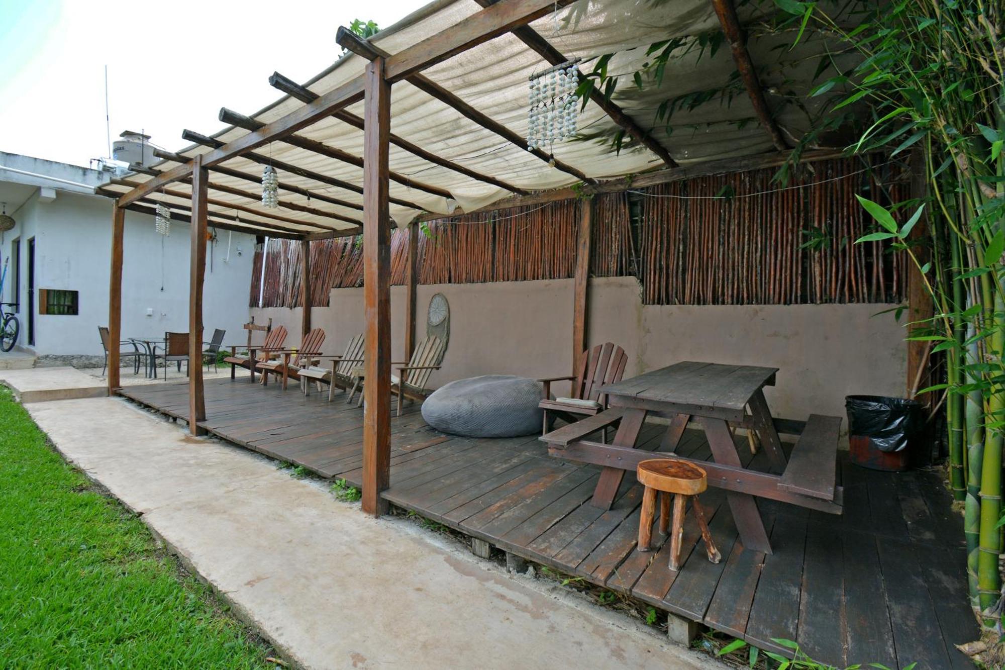 Casa Delia Hotel Bacalar Bagian luar foto