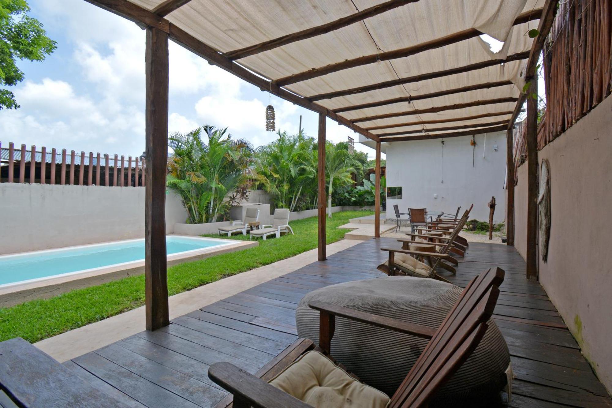Casa Delia Hotel Bacalar Bagian luar foto
