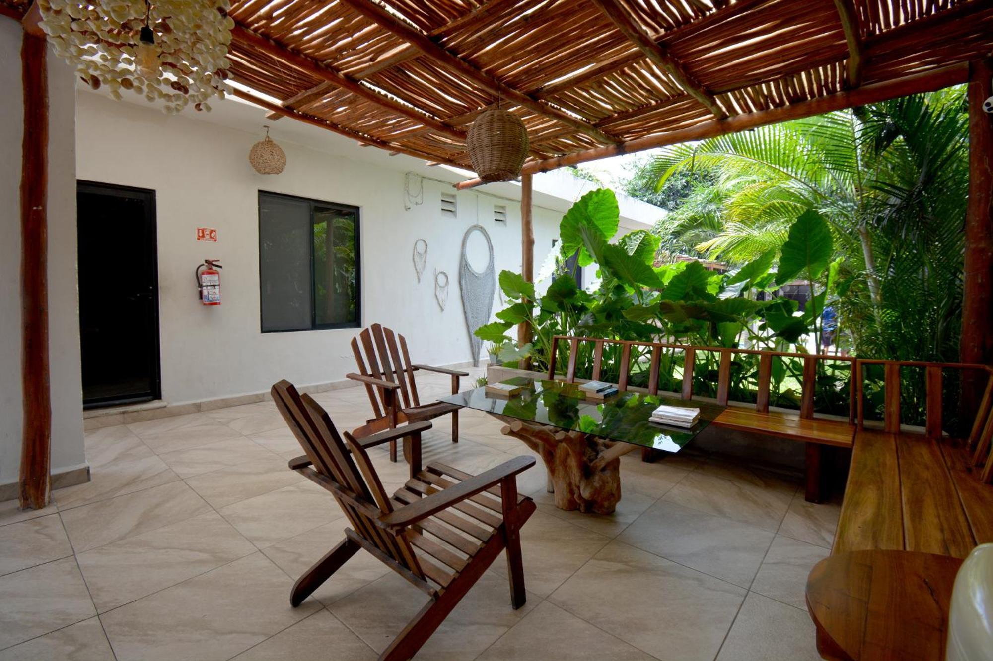 Casa Delia Hotel Bacalar Bagian luar foto
